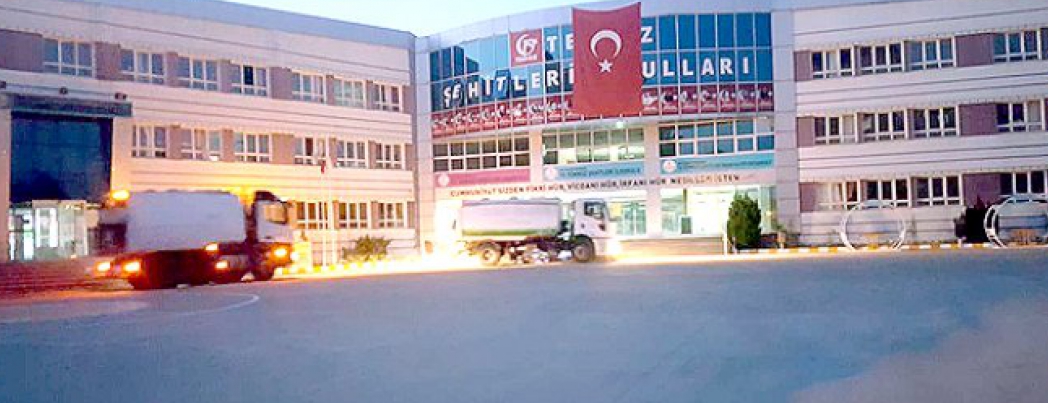 Eğitim öncesi Belediye’den okullarda temizlik kampanyası
