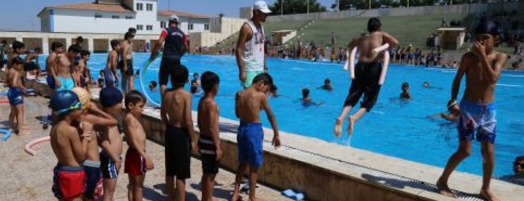 Olimpik havuz’dan 20 bin kişi yararlandı