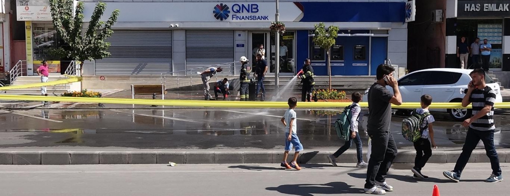 Doğal gaz sızıntısı paniğe neden oldu