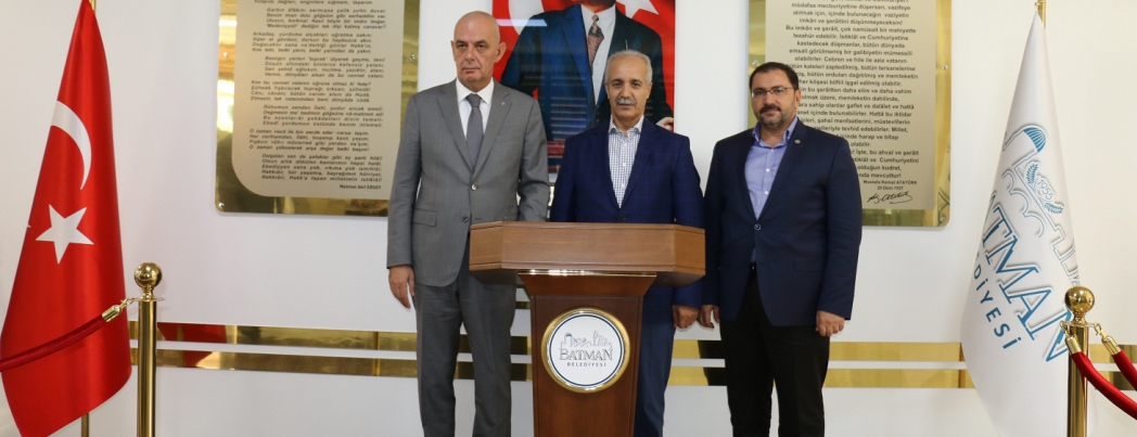 Salih Fırat Batman'a Geldi