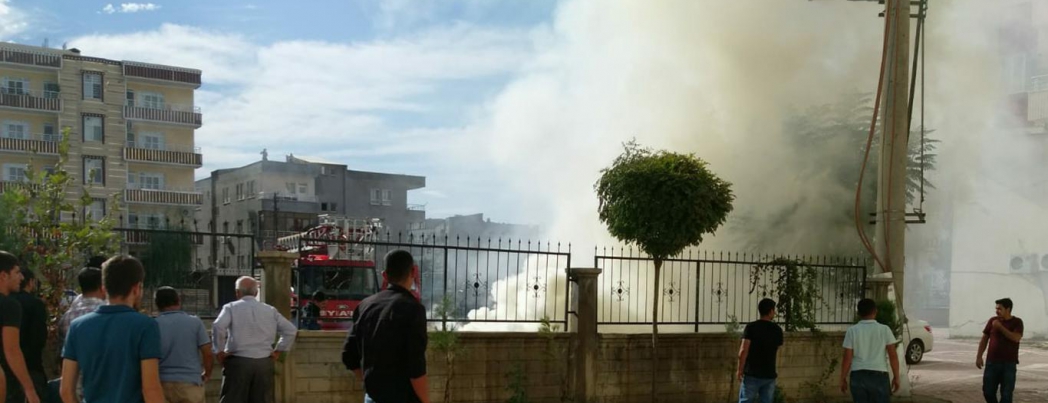 Çalı çırpıların yanması paniğe neden oldu