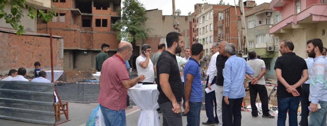 ​Batman’da çok amaçlı caminin temeli törenle atıldı