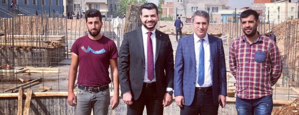 SÜNGER, AİLE SAĞLIĞI MERKEZİ İNŞAATINDA İNCELEMELERDE BULUNDU