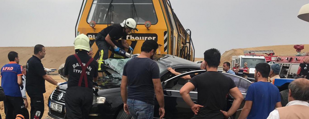 Hemzemin geçitte kaza: Bir ölü