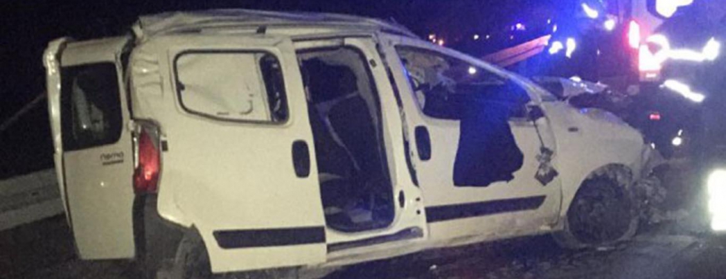 Batman’da kamyonet takla attı: Bir ölü 4 yaralı