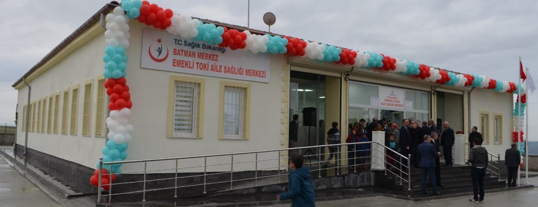 Emeklilerin beklediği aile sağlığı merkezi açıldı