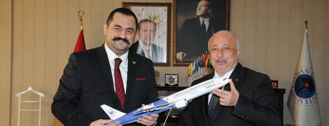 Hava-İş’ten Batman Üniversitesine ziyaret