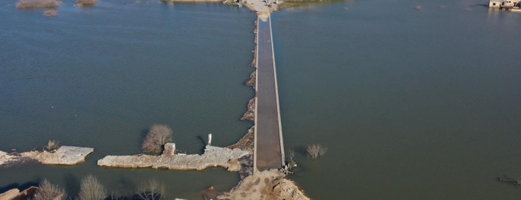 Antik kent Hasankeyf’in büyük kısmı sulara gömüldü