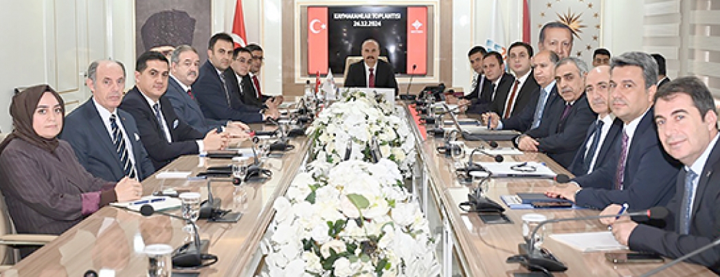 YATIRIM PROJELERİ GÖRÜŞÜLDÜ