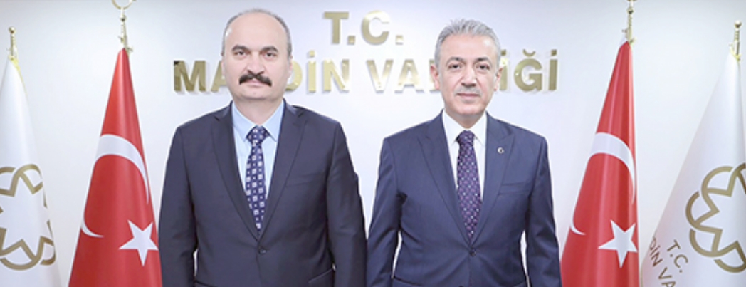 VALİ CANALP’TEN MARDİN VALİSİ AKKOYUN’A ZİYARET