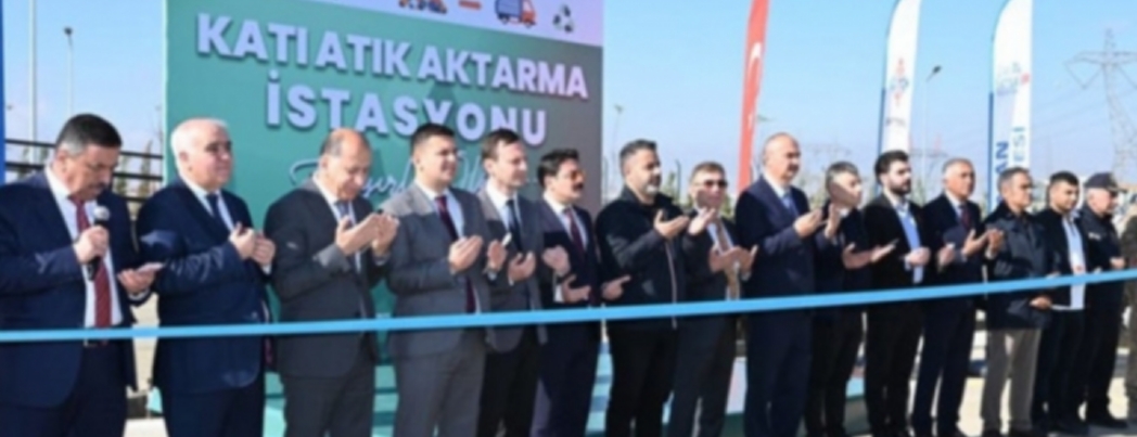 YENİ KATI ATIK İSTASYONU HİZMETE GİRDİ
