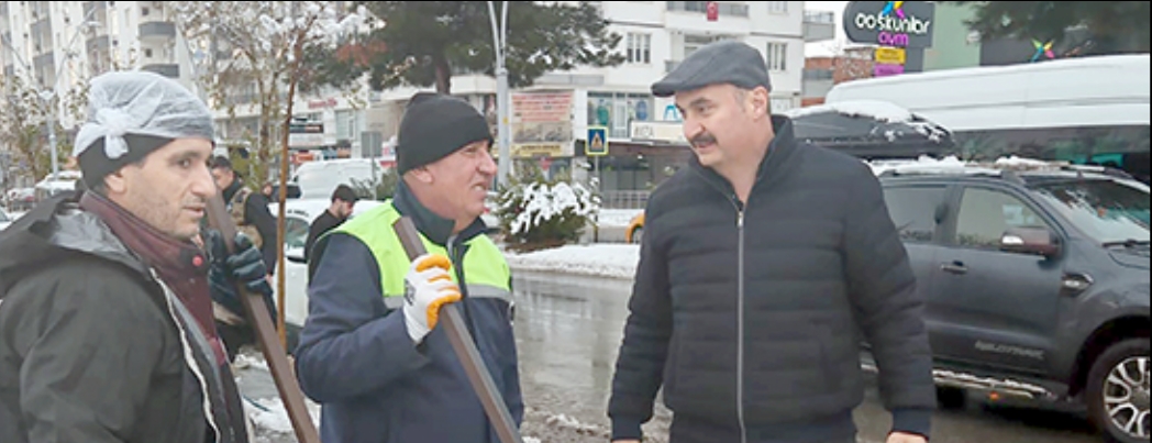 VALİ CANALP, KARLA MÜCADELE ÇALIŞMALARINI SAHADA İNCELEDİ
