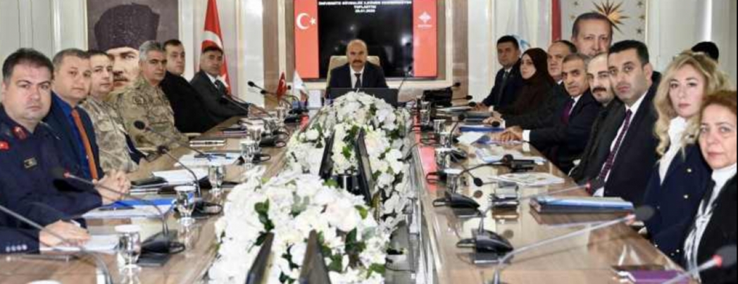 Üniversite Güvenliği Koordinasyon Toplantısı Yapıldı