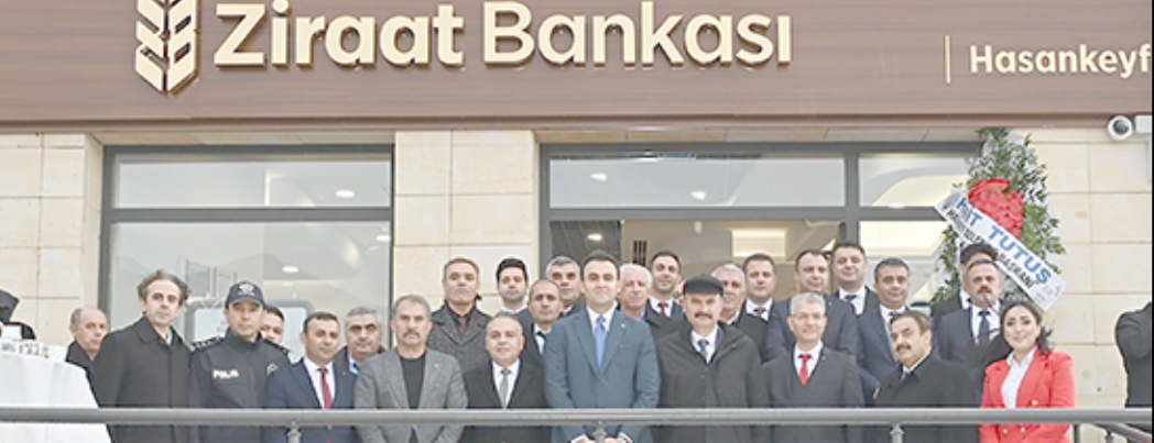 HASANKEYF�TE Z�RAAT BANKASI �UBES�A�ILDI