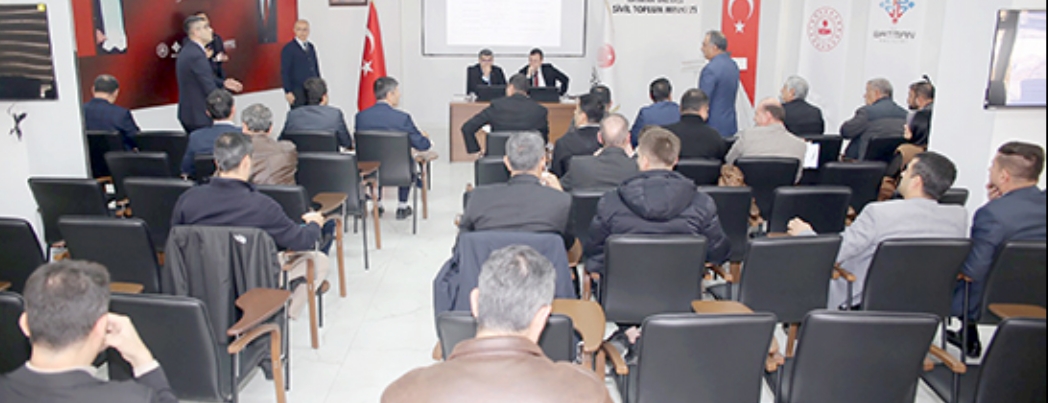 MUHTARLAR TOPLANTISI STM�DE YAPILDI