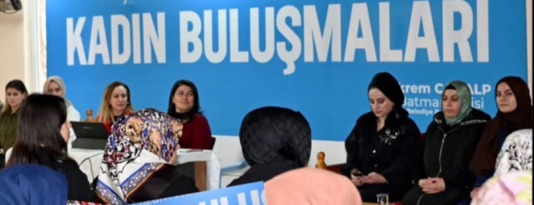 KADINLARA DESTEK �ALI�MALARI MAHALLEDE ELE ALINDI