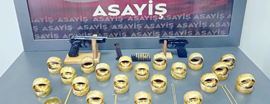 KUYUMCU SOYGUNUNDA 5 TUTUKLAMA