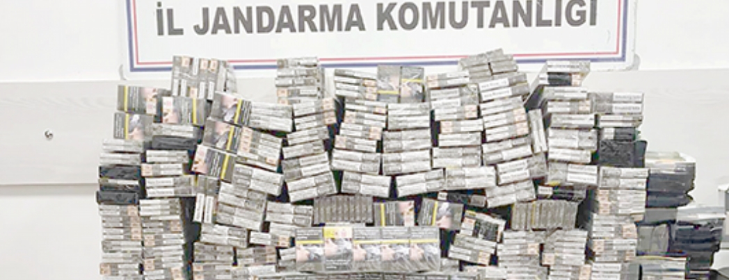 6282 PAKET GÜMRÜK KAÇAĞI SİGARA ELE GEÇİRİLDİ