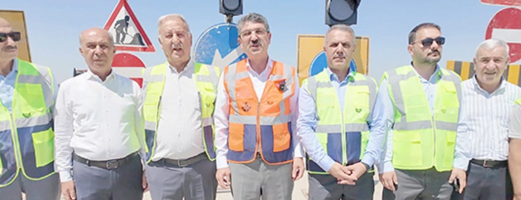 OSB BÖLÜNMÜŞ YOLU İNCELENDİ
