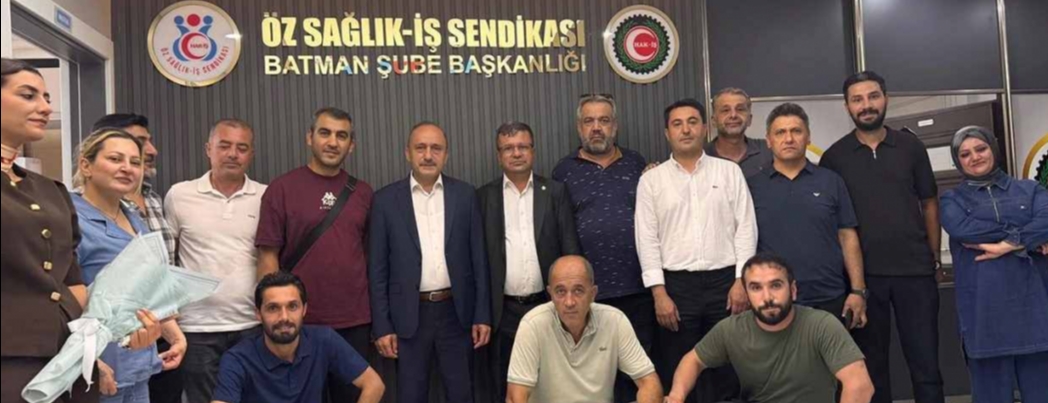 GENEL BAŞKAN SERT’TEN BATMAN’DA YOĞUN TEMAS