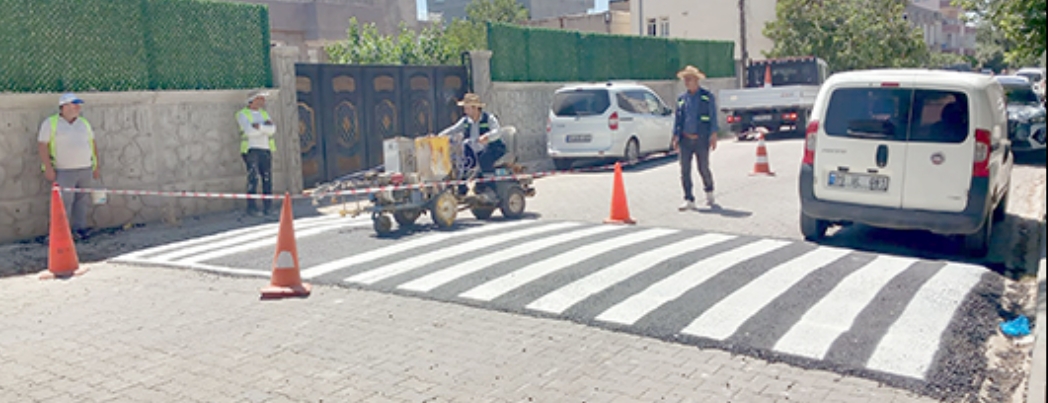 BATMAN’DA SİNYALİZASYON VE YOL ÇİZGİLERİ YENİLENDİ