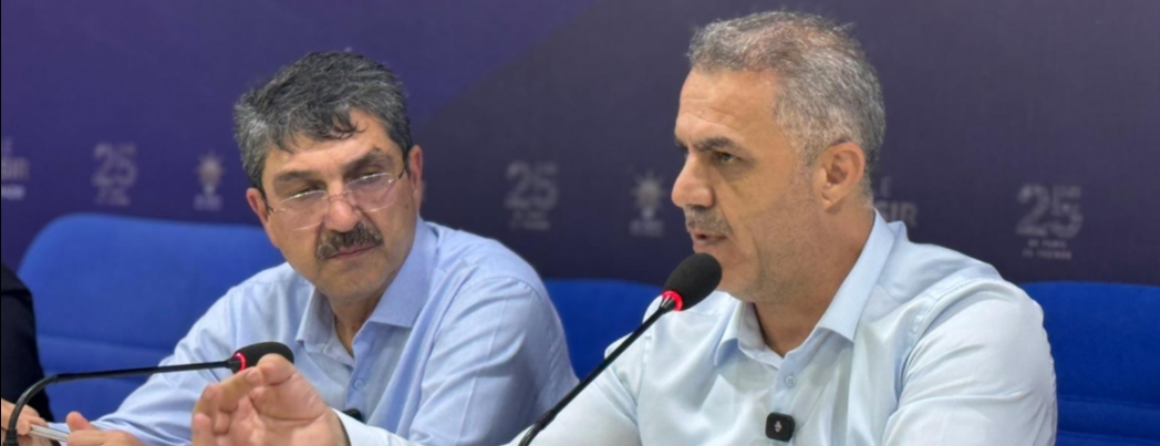 AK PART� BATMAN�DA SAHANIN SES� MASAYA YATIRILDI