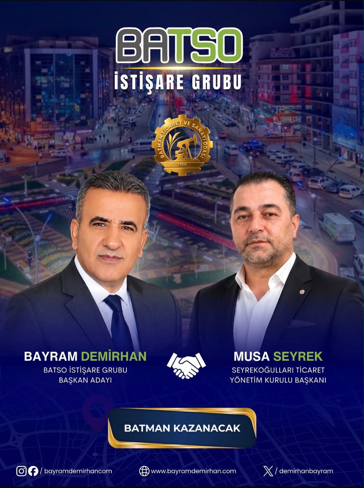 MUSA SEYREK’TEN “KAZANAN BATMAN OLSUN” ÇAĞRISI