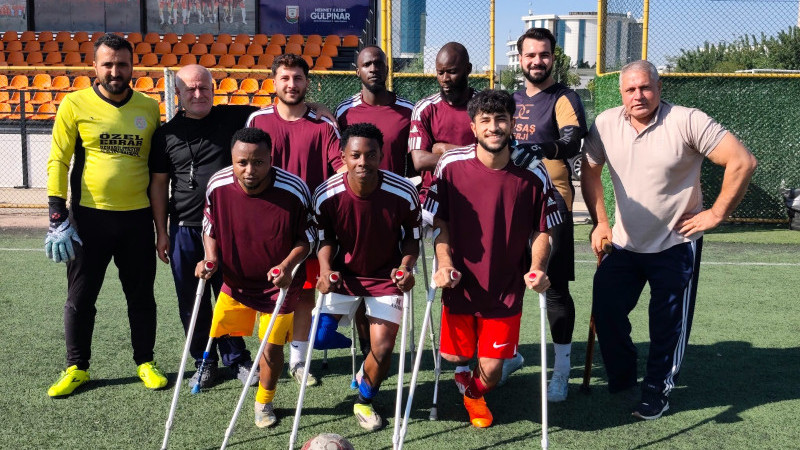 DEPSAŞ ENERJİ AMPUTE FUTBOL TAKIMI ZİRVEYİ HEDEFLİYOR